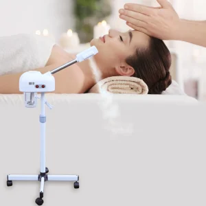 “Ozone Facial Steamer – Deep Cleansing & Hydrating Skincare for Home, Salon & Spa”
