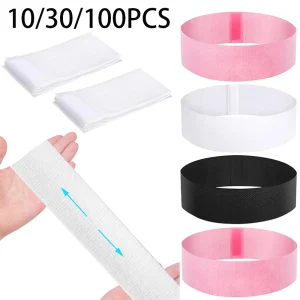 Spa Facial Headbands, Soft Stretch Non-Woven (10/30 pcs)