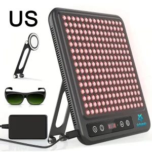 “Astarexin Red Light Therapy Panel – 660nm/850nm LED for Skin Care, Anti-Aging & Pain Relief