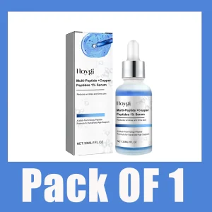 Blue Copper Peptide Serum – Anti-Wrinkle, Pore Minimizing, Brightening & Moisturizing”